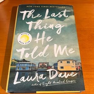 The Last Thing He Told Me Hardcover Novel